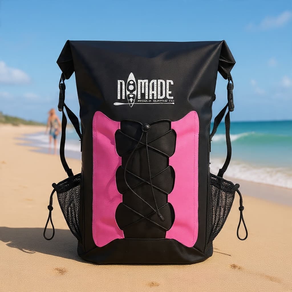 Mochila Viaje Rosa — Nómade Sports